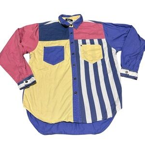 Vintage Gitano Colorblock Top